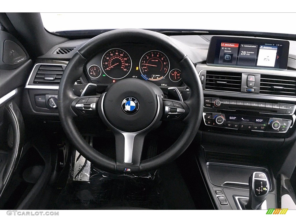 2018 4 Series 440i Gran Coupe - Tanzanite Blue Metallic / Black photo #4