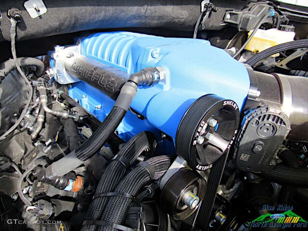 2020 Ford F150 Shelby Super Snake Sport 4x4 5.0 Liter Shelby Supercharged DOHC 32-Valve Ti-VCT E85 V8 Engine Photo #140345181