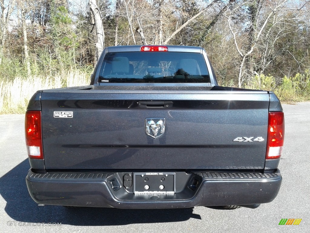 2017 1500 Express Quad Cab 4x4 - Maximum Steel Metallic / Black/Diesel Gray photo #7