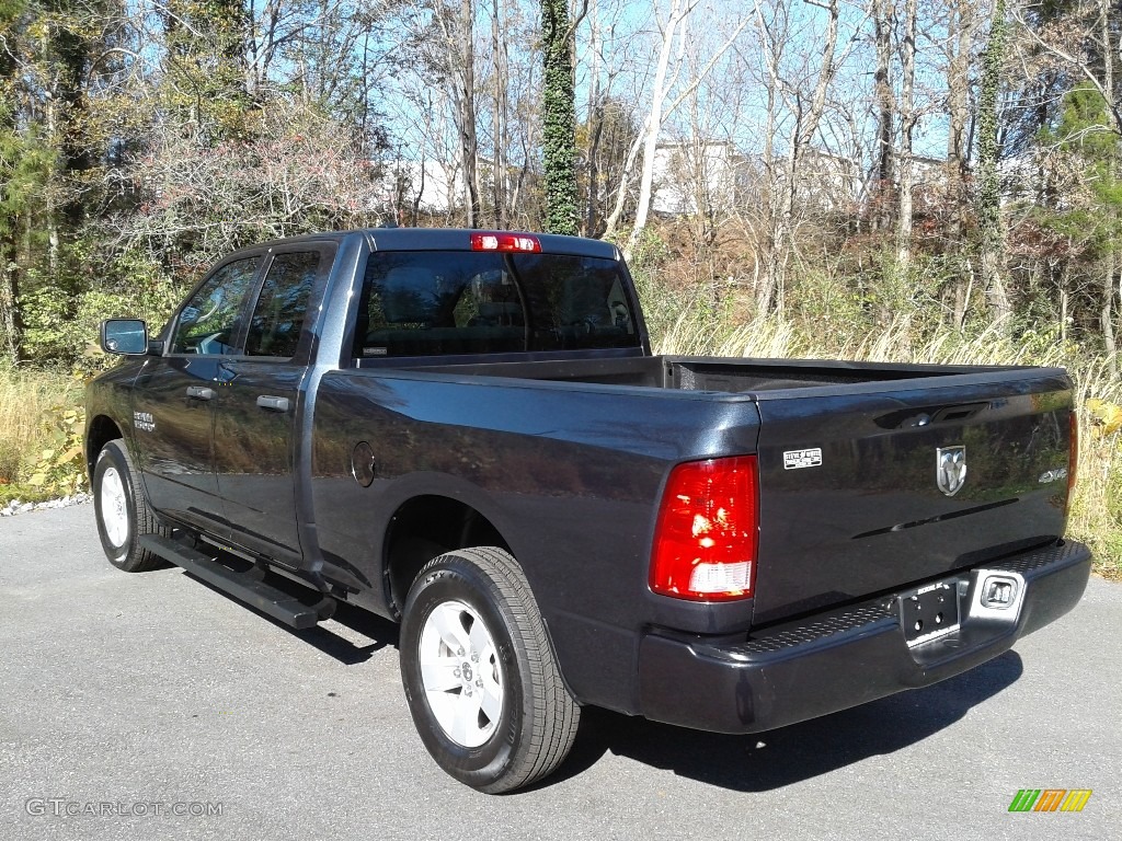 2017 1500 Express Quad Cab 4x4 - Maximum Steel Metallic / Black/Diesel Gray photo #9