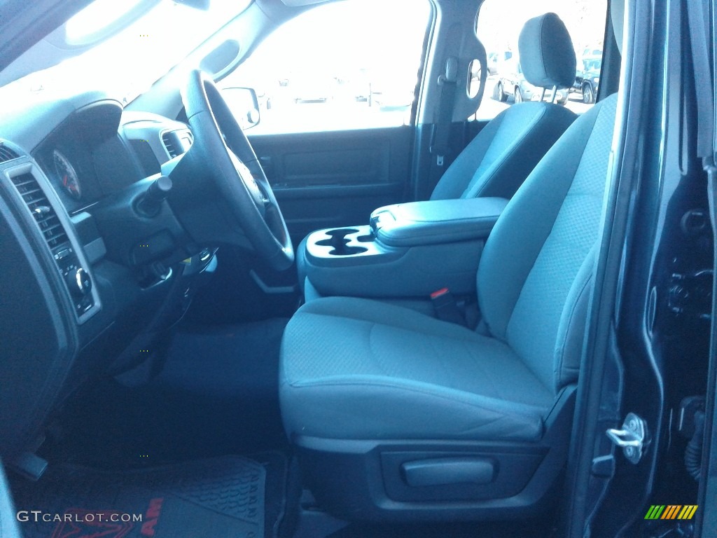 2017 1500 Express Quad Cab 4x4 - Maximum Steel Metallic / Black/Diesel Gray photo #11