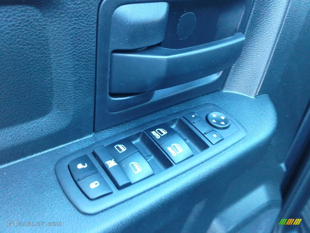 2017 1500 Express Quad Cab 4x4 - Maximum Steel Metallic / Black/Diesel Gray photo #12