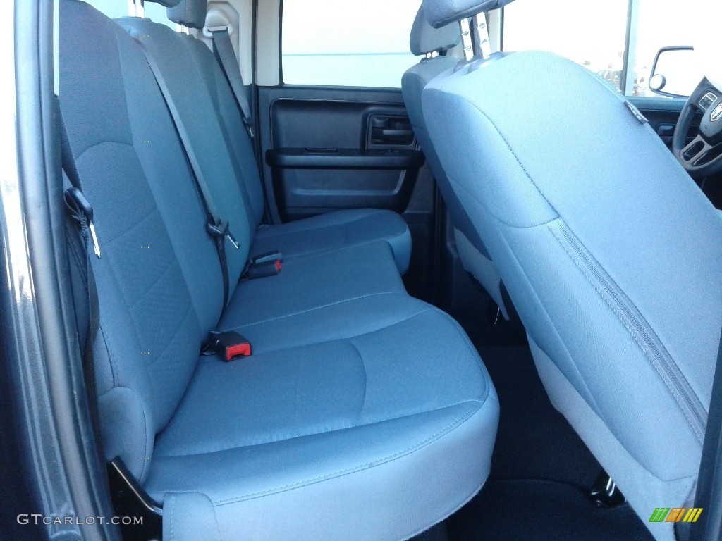 2017 1500 Express Quad Cab 4x4 - Maximum Steel Metallic / Black/Diesel Gray photo #15