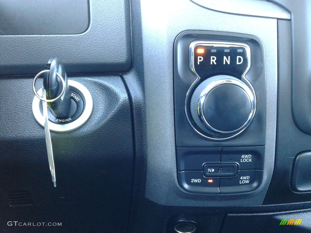 2017 1500 Express Quad Cab 4x4 - Maximum Steel Metallic / Black/Diesel Gray photo #21