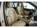 Silk Beige/Black Front Seat Photo for 2017 Mercedes-Benz GLC #140345589