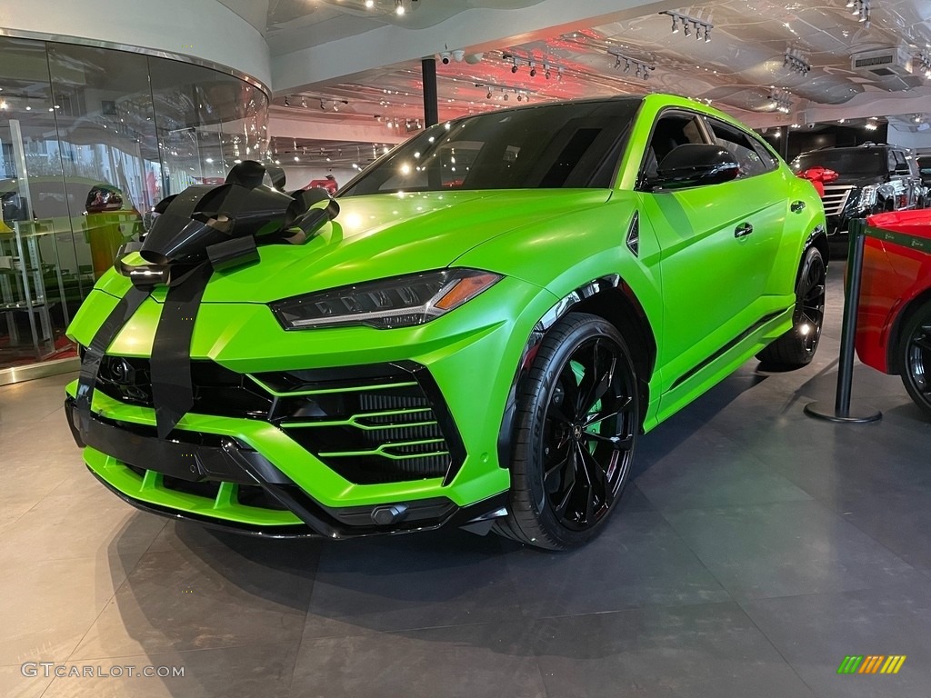 Verde Mantis 2020 Lamborghini Urus Pearl Capsule AWD Exterior Photo #140346212