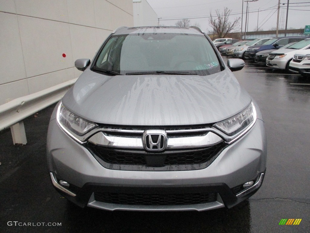 2017 CR-V Touring AWD - Lunar Silver Metallic / Gray photo #9