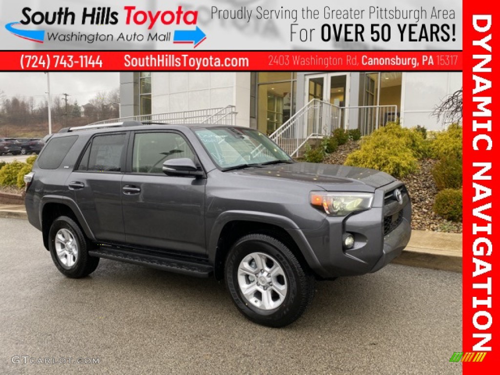 2021 4Runner SR5 Premium 4x4 - Magnetic Gray Metallic / Black/Graphite photo #1