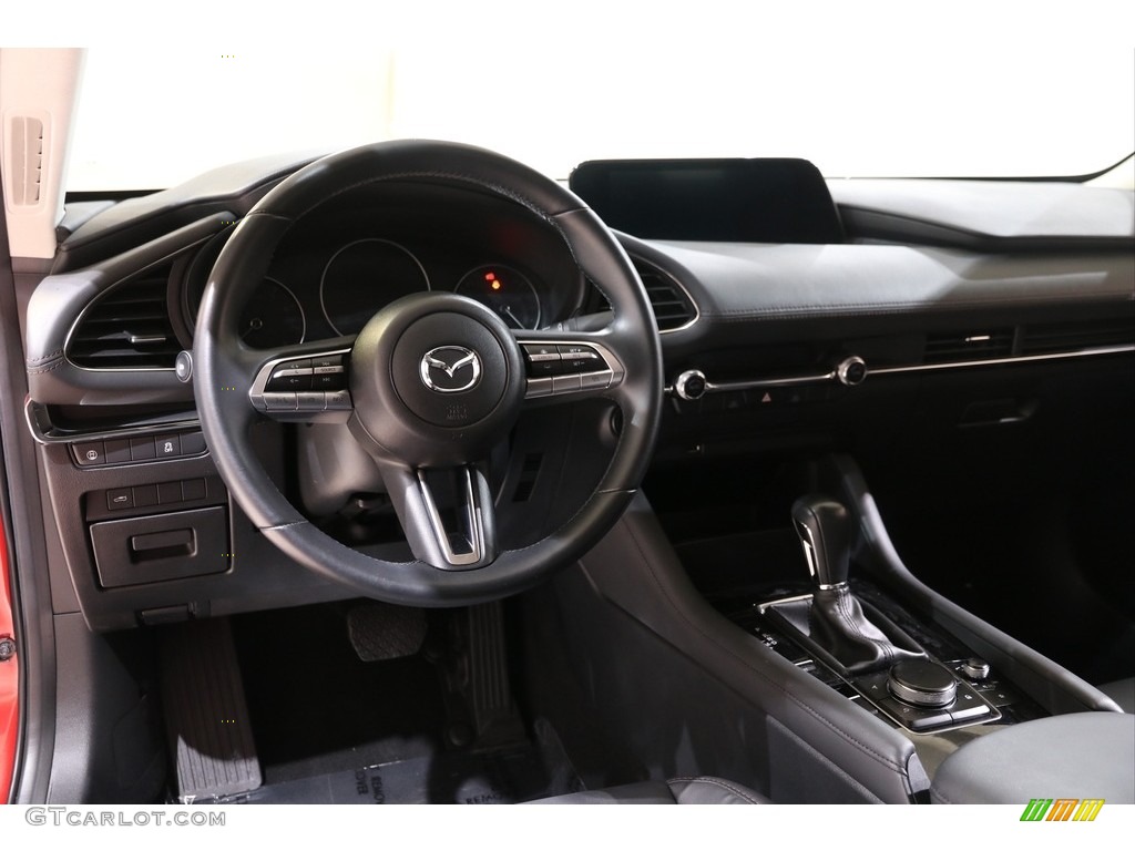 2019 MAZDA3 Select Sedan - Soul Red Crystal Metallic / Black photo #6