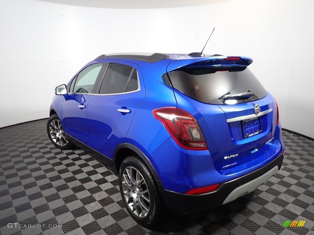 Coastal Blue Metallic 2017 Buick Encore Sport Touring Exterior Photo #140351211