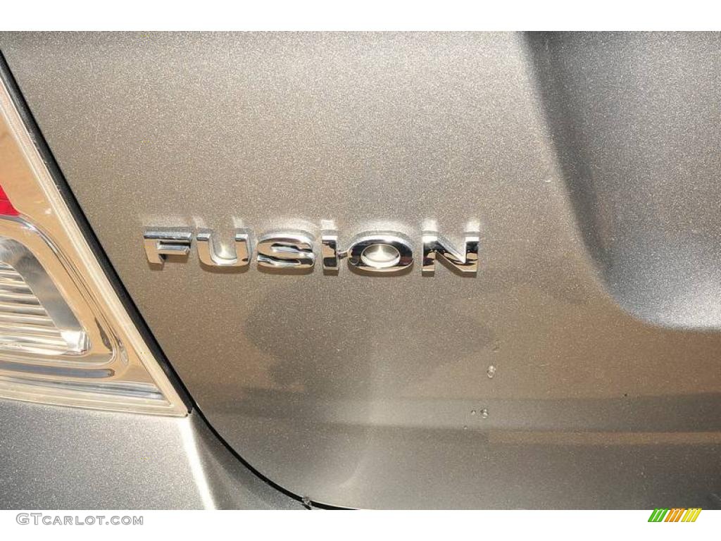 2008 Fusion SEL V6 - Vapor Silver Metallic / Camel photo #5