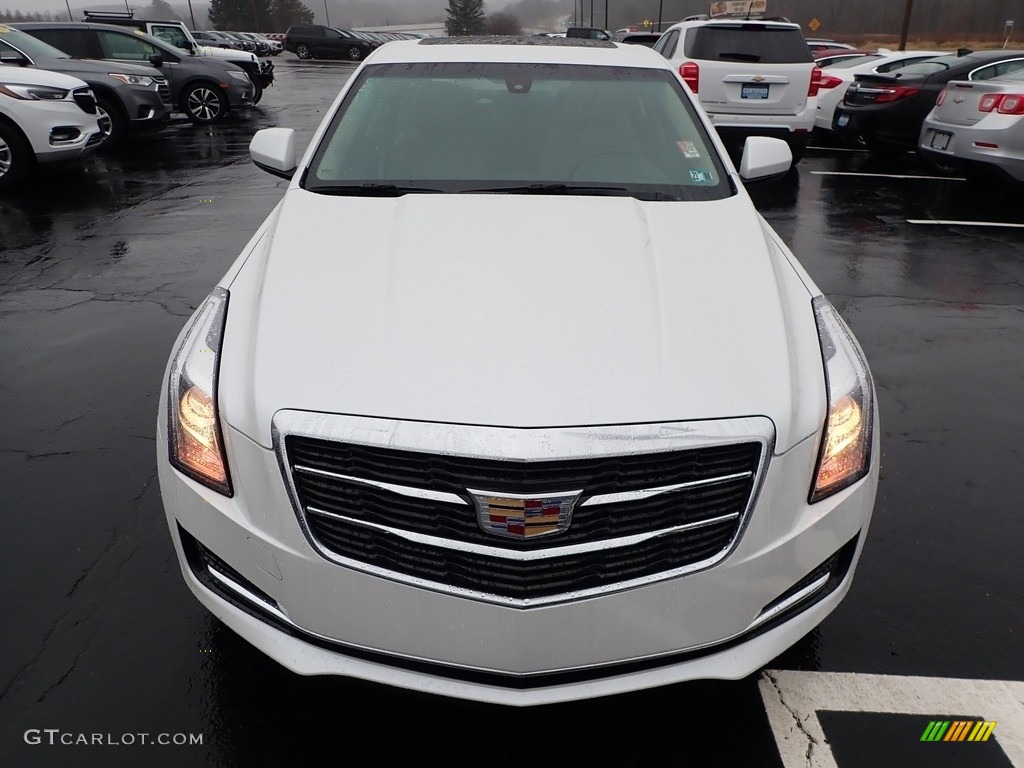 2018 ATS AWD - Crystal White Tricoat / Jet Black/Light Platinum photo #3