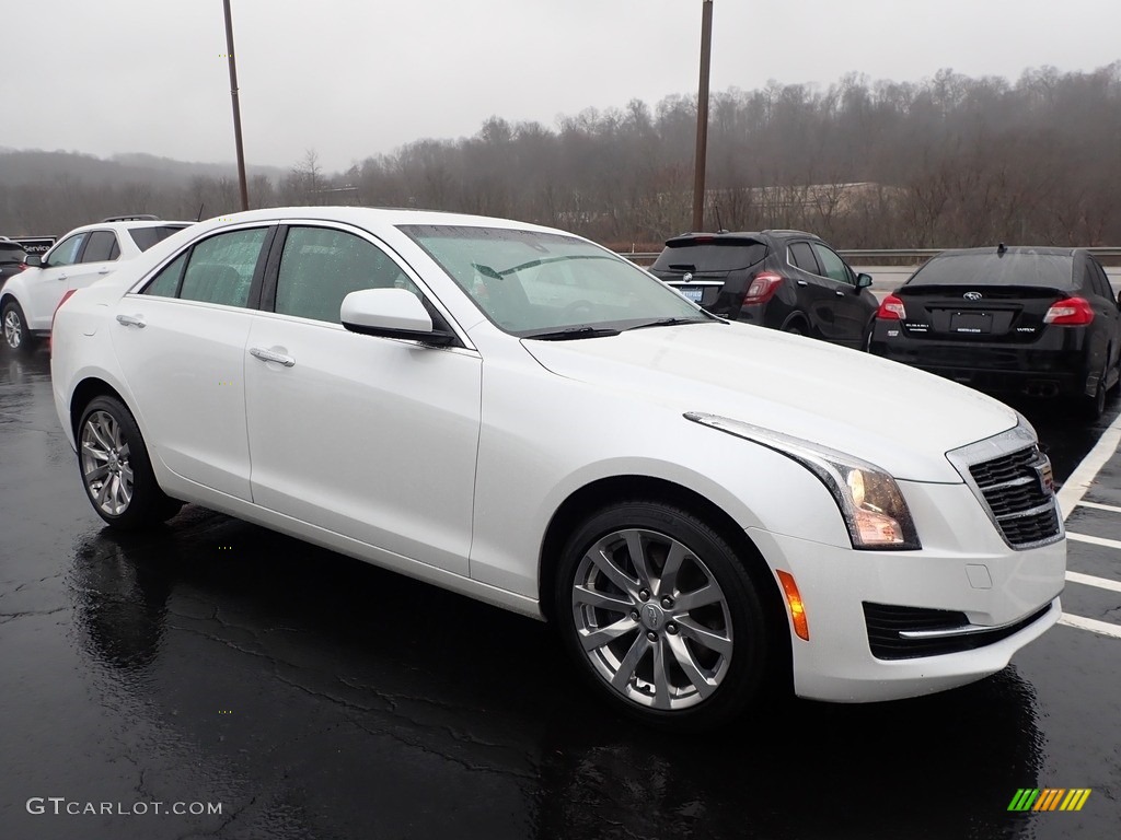2018 ATS AWD - Crystal White Tricoat / Jet Black/Light Platinum photo #4