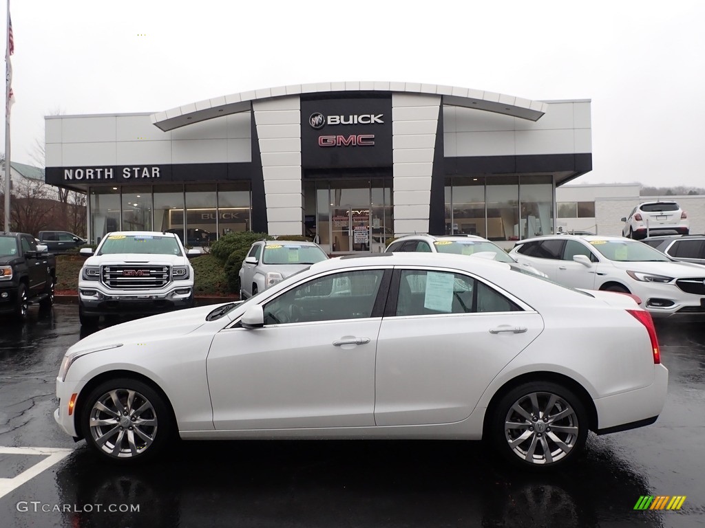 2018 ATS AWD - Crystal White Tricoat / Jet Black/Light Platinum photo #13