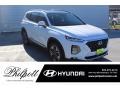 2020 Quartz White Hyundai Santa Fe SEL  photo #1