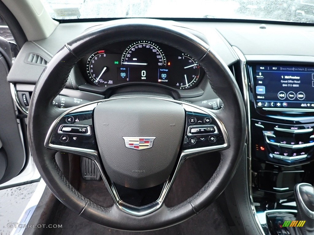 2018 ATS AWD - Crystal White Tricoat / Jet Black/Light Platinum photo #21