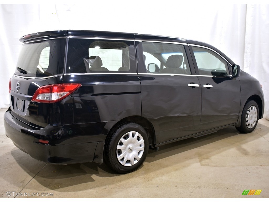 Super Black 2016 Nissan Quest S Exterior Photo #140352432