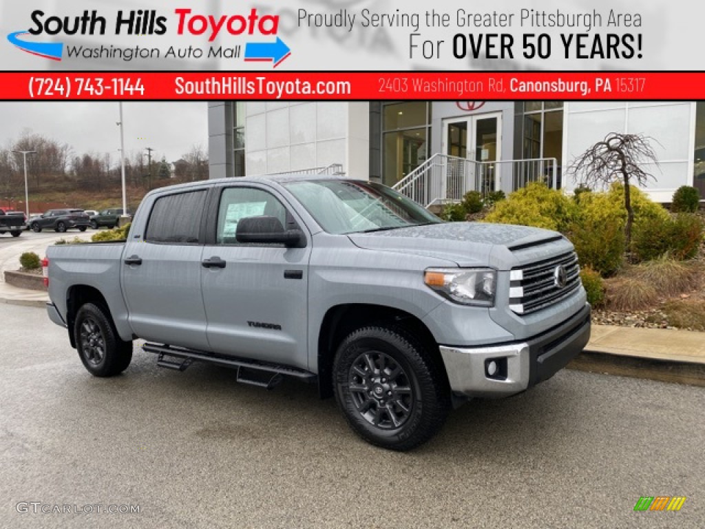 2021 Tundra SR5 CrewMax 4x4 - Cement / Graphite photo #1