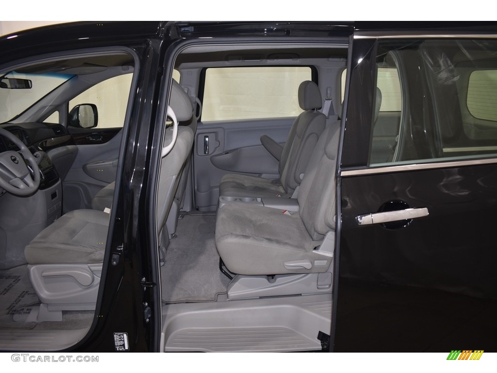 Gray Interior 2016 Nissan Quest S Photo #140352546
