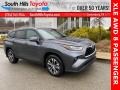 2021 Magnetic Gray Metallic Toyota Highlander XLE AWD  photo #1