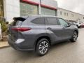 2021 Magnetic Gray Metallic Toyota Highlander XLE AWD  photo #14