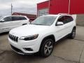 2021 Bright White Jeep Cherokee Limited 4x4  photo #1