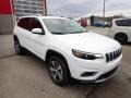 2021 Bright White Jeep Cherokee Limited 4x4  photo #6