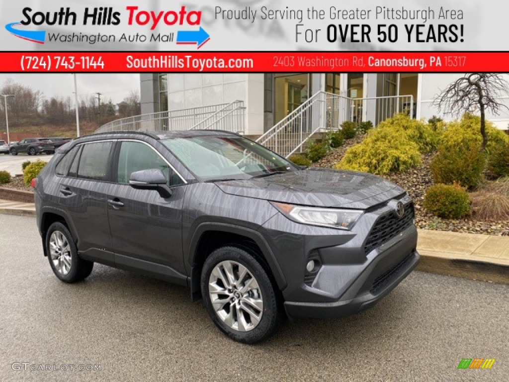2021 Gray Metallic Toyota RAV4 XLE Premium AWD 140349230
