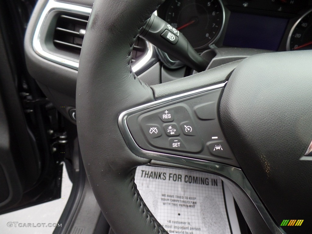 2021 Chevrolet Equinox LT AWD Jet Black Steering Wheel Photo #140354901