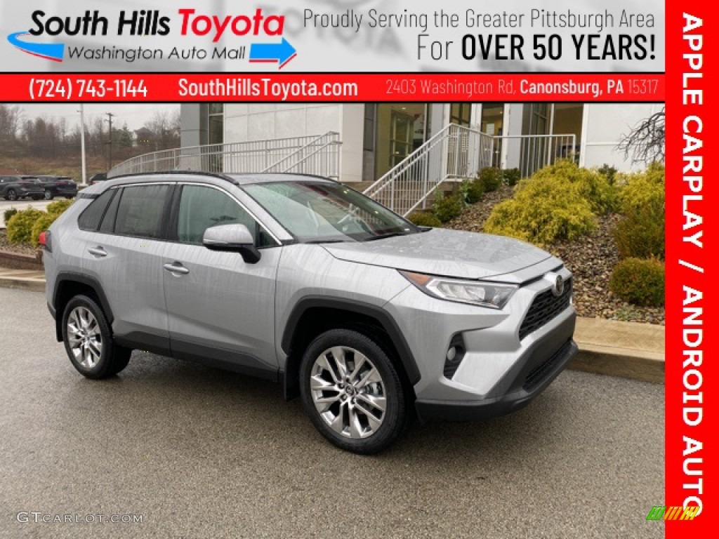 Silver Sky Metallic Toyota RAV4