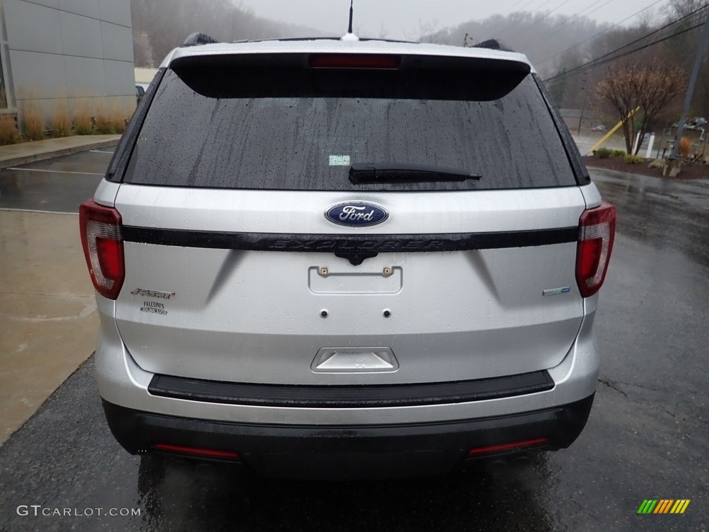 2018 Explorer Sport 4WD - Ingot Silver / Ebony Black photo #3