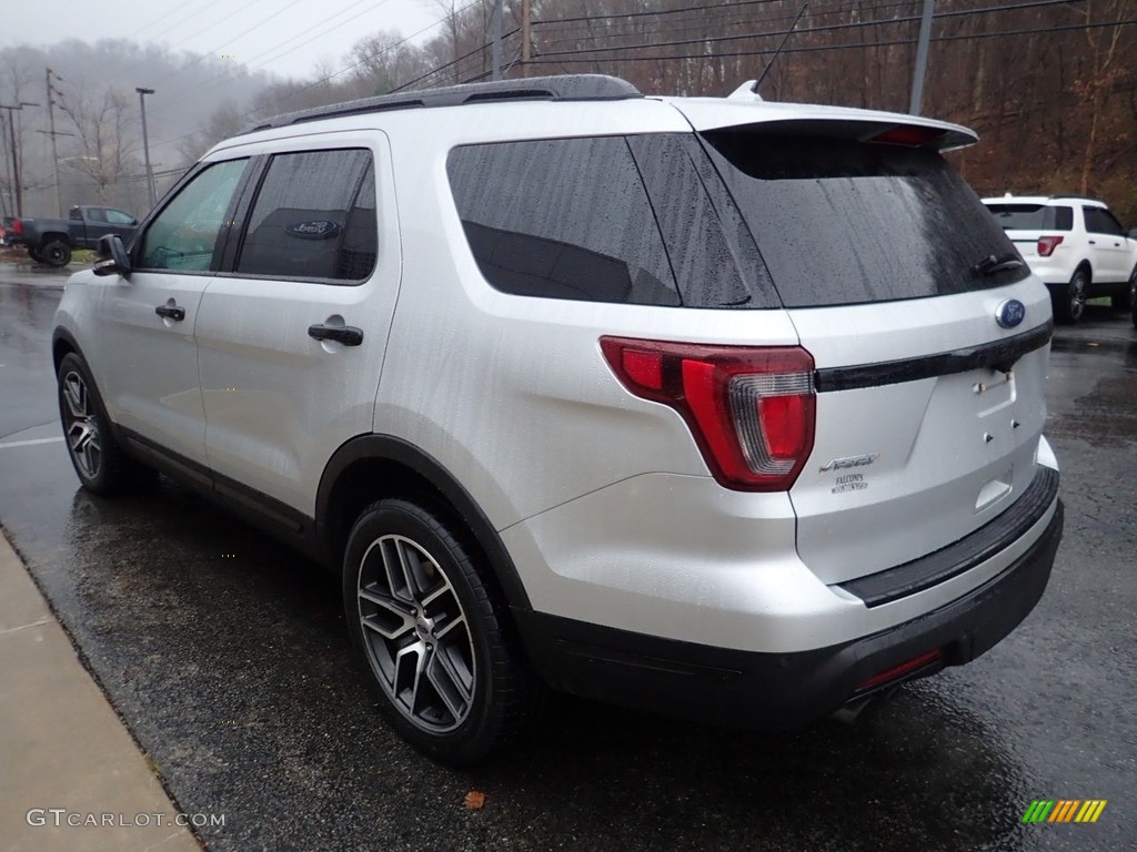 2018 Explorer Sport 4WD - Ingot Silver / Ebony Black photo #5