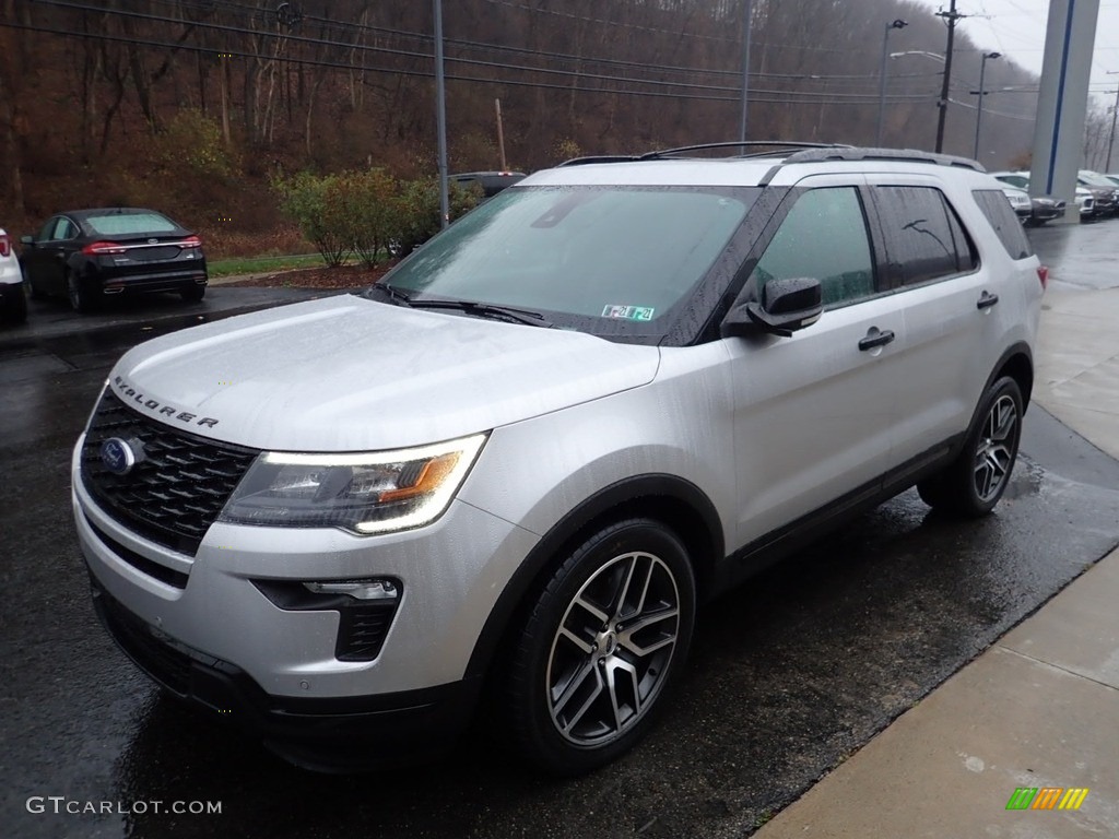 2018 Explorer Sport 4WD - Ingot Silver / Ebony Black photo #7