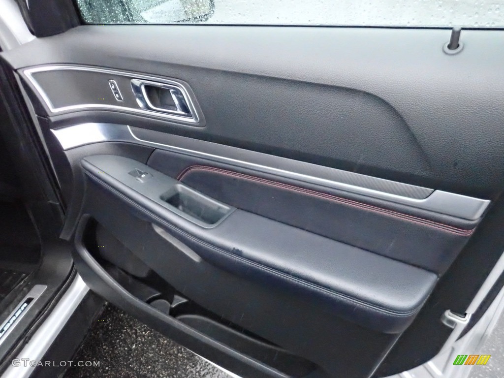 2018 Explorer Sport 4WD - Ingot Silver / Ebony Black photo #13
