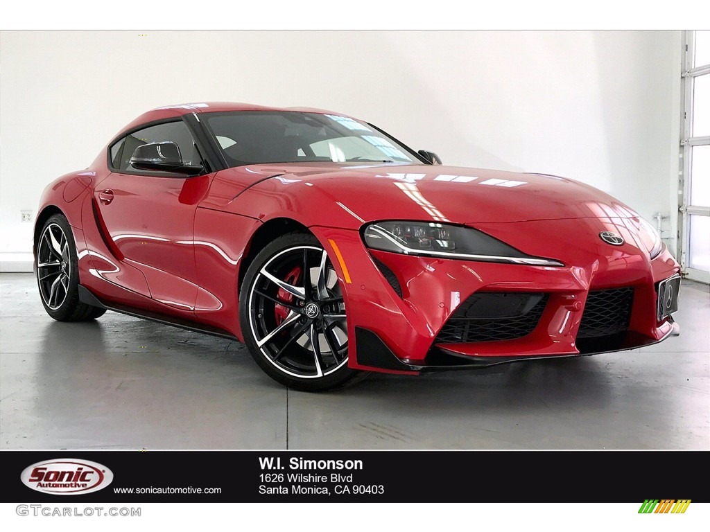 2020 GR Supra 3.0 - Renaissance Red 2.0 / Black photo #1