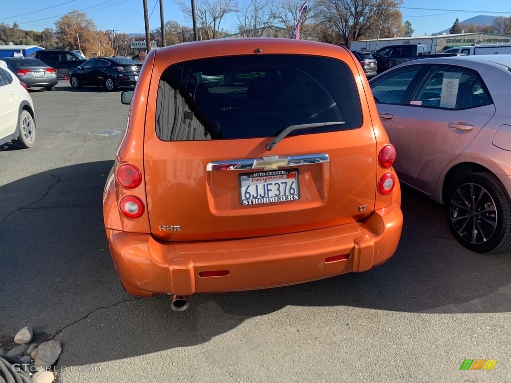 2008 HHR LT - Sunburst Orange II Metallic / Ebony Black photo #4