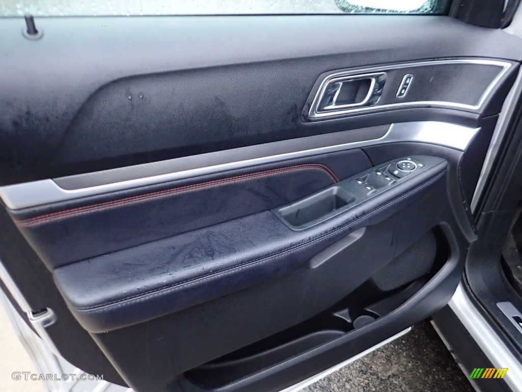2018 Explorer Sport 4WD - Ingot Silver / Ebony Black photo #19