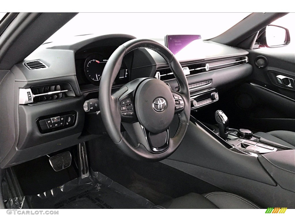 2020 Toyota GR Supra 3.0 Black Dashboard Photo #140355741
