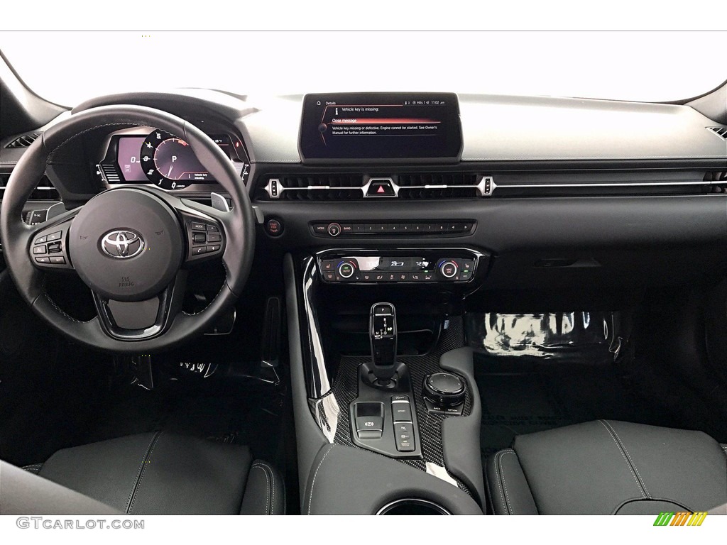 2020 Toyota GR Supra 3.0 Black Dashboard Photo #140355762