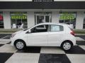 Pearl White 2019 Mitsubishi Mirage ES