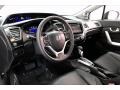 Black 2015 Honda Civic EX-L Coupe Dashboard