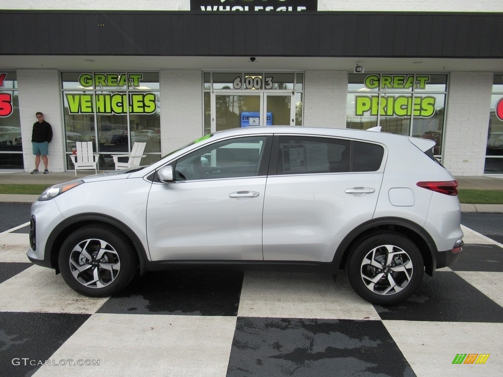 2020 Sportage LX - Sparkling Silver / Gray photo #1