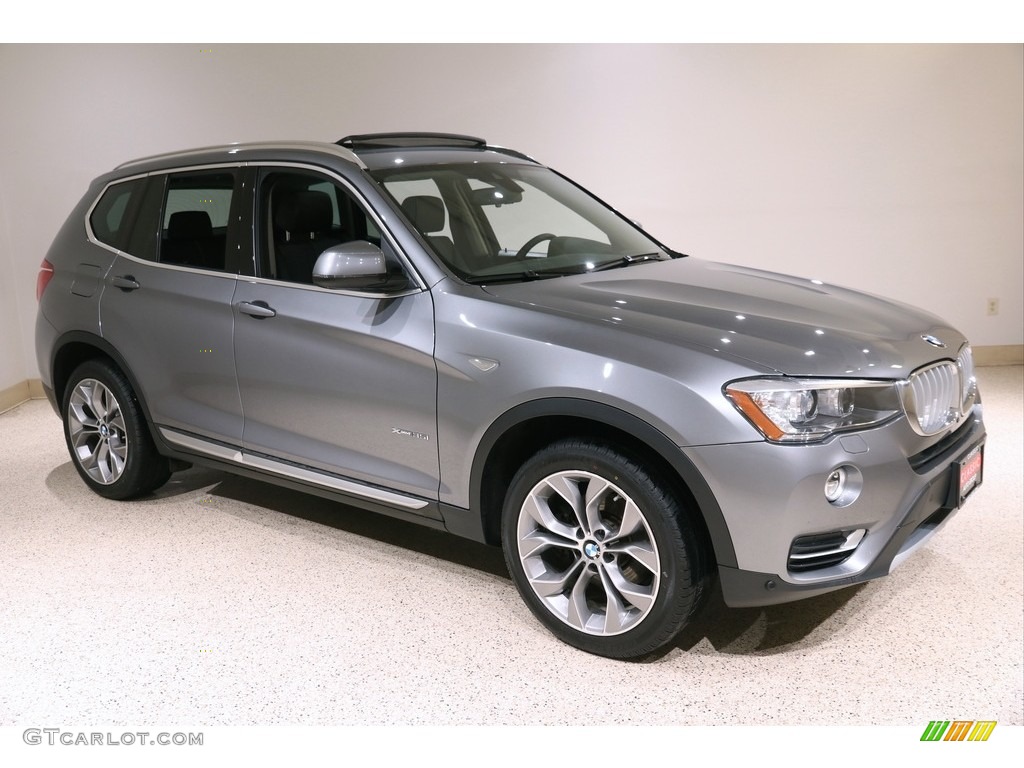 2017 X3 xDrive35i - Space Gray Metallic / Black photo #1