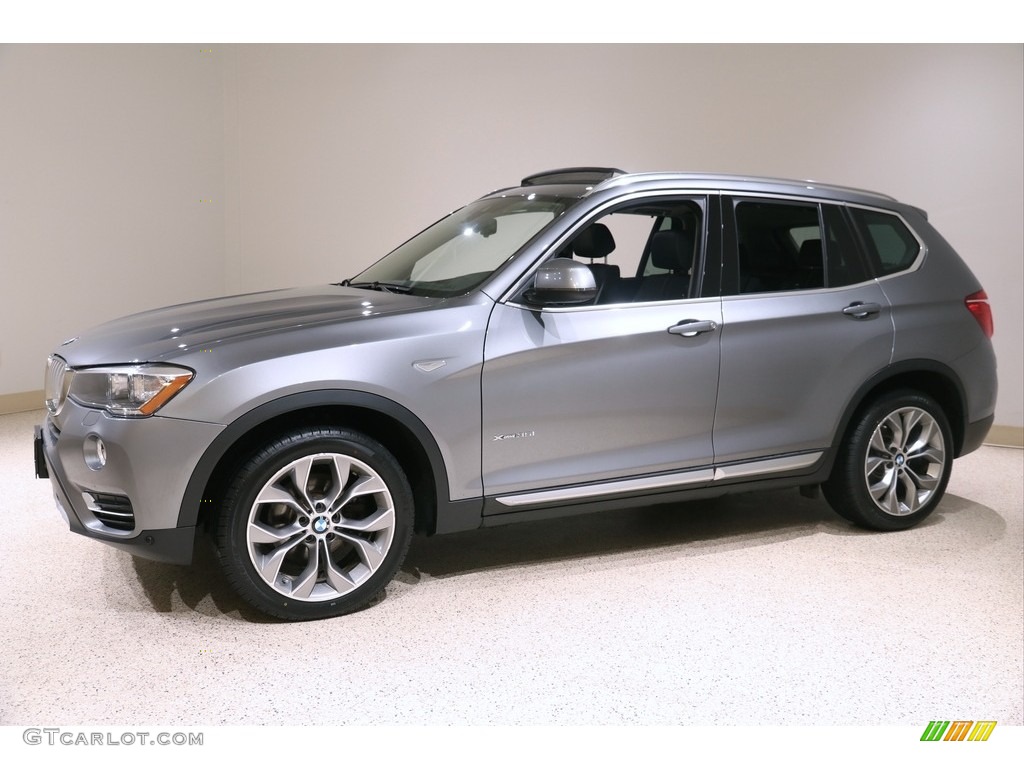 2017 X3 xDrive35i - Space Gray Metallic / Black photo #3