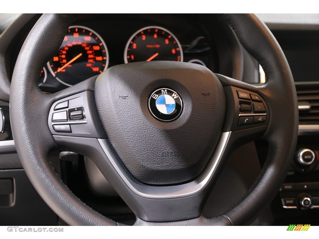 2017 X3 xDrive35i - Space Gray Metallic / Black photo #7