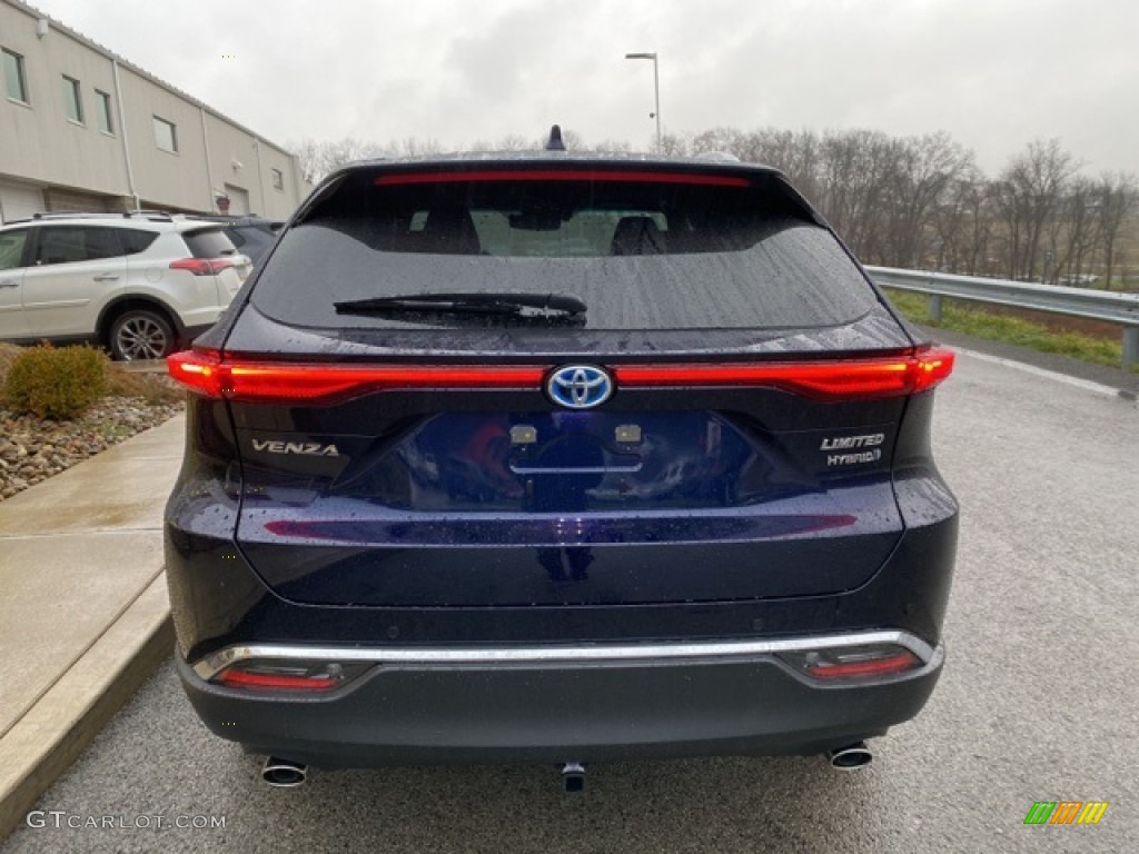 2021 Venza Hybrid Limited AWD - Blueprint / Black photo #9