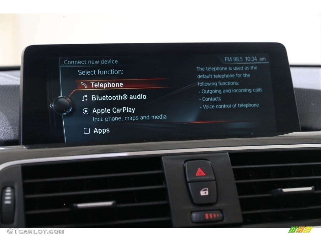 2017 3 Series 330i xDrive Sedan - Black Sapphire Metallic / Oyster photo #16
