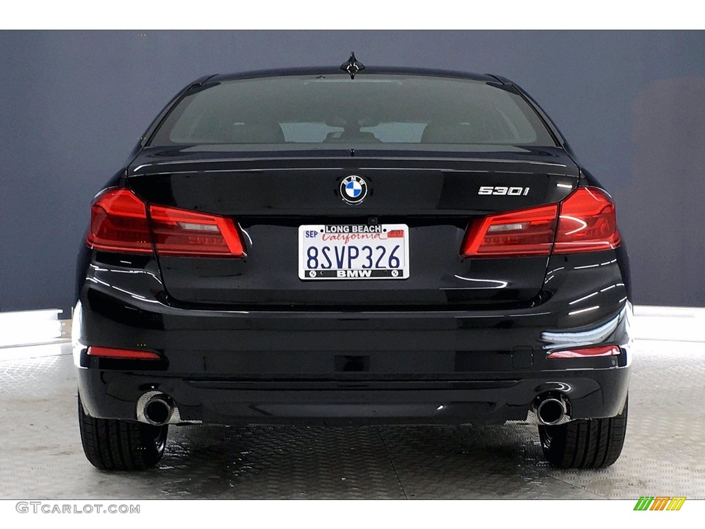 2020 5 Series 530i Sedan - Jet Black / Black photo #3