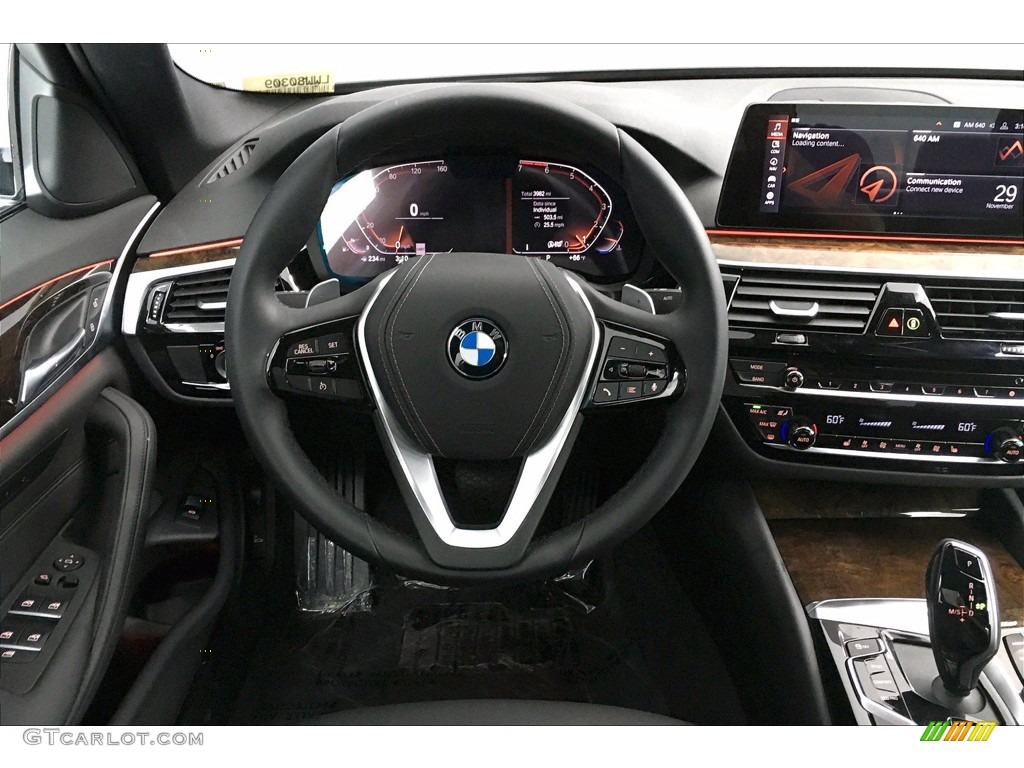 2020 5 Series 530i Sedan - Jet Black / Black photo #4