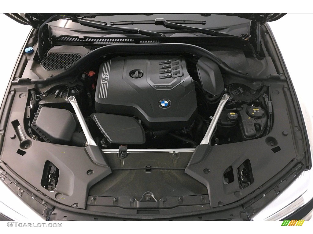 2020 5 Series 530i Sedan - Jet Black / Black photo #9